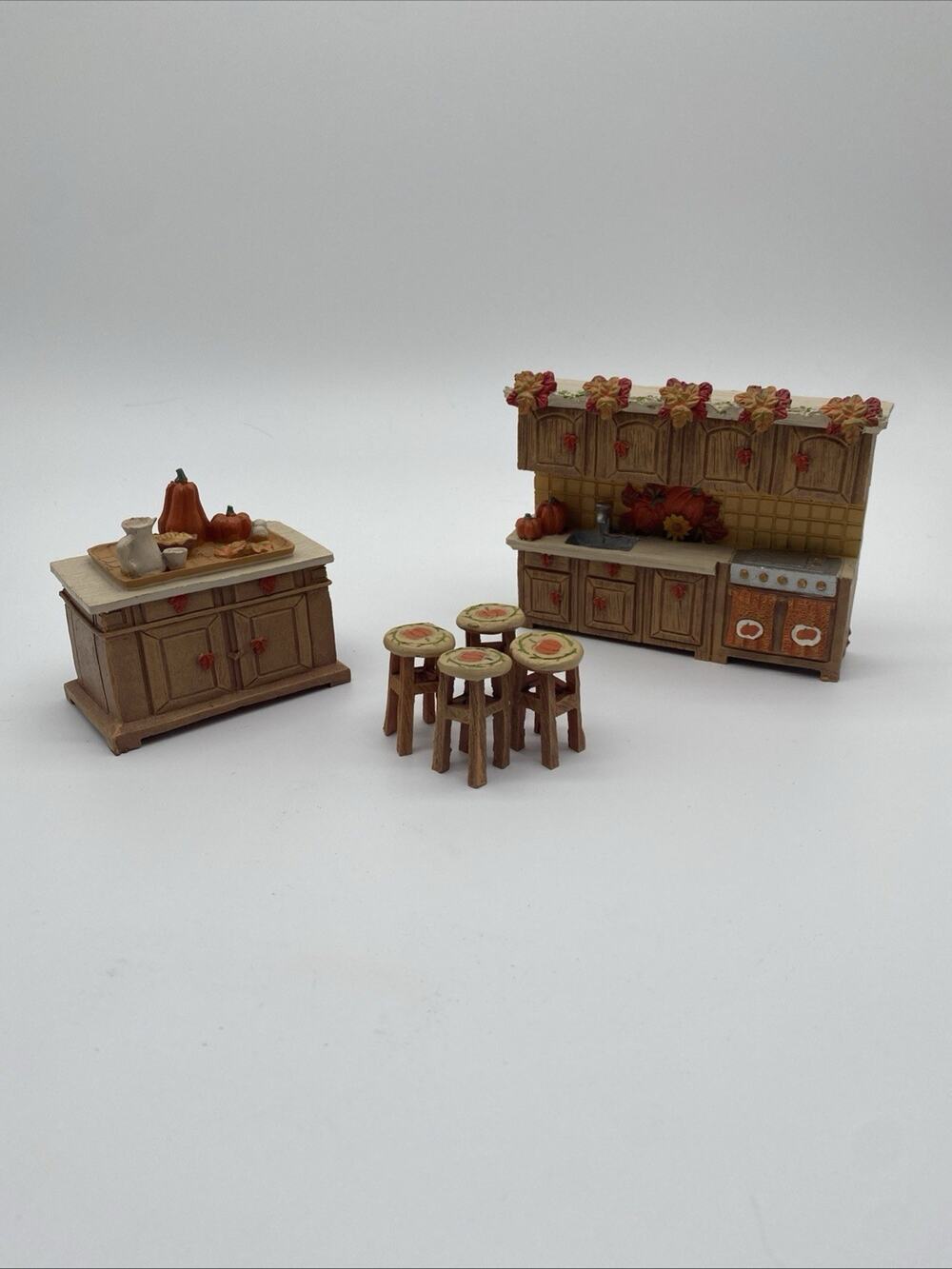 Doll house Furniture Kitchen 6pc Set Collections Etc Vintage